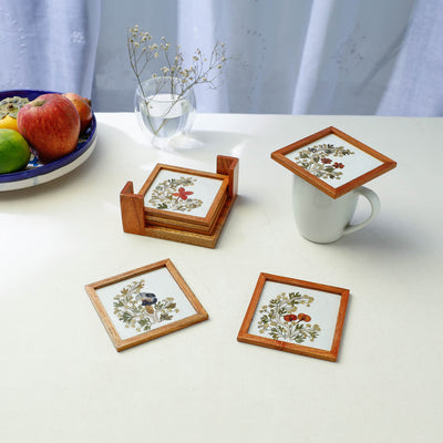 Wooden Square Coasters