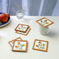 Wooden Square Coasters