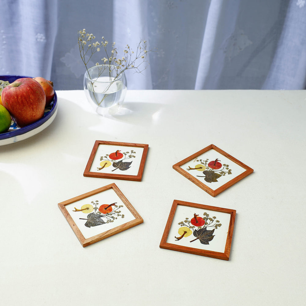 Wooden Square Coasters