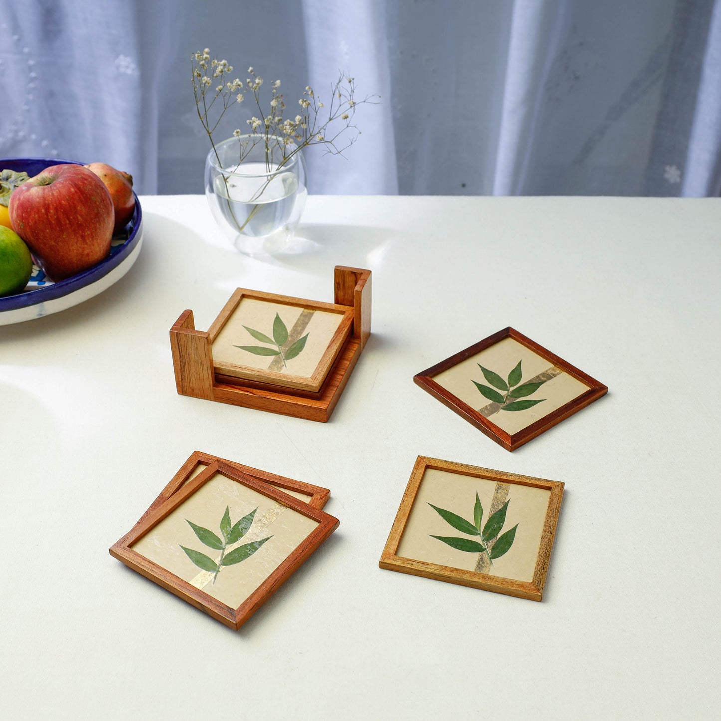 Wooden Square Coasters