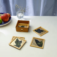 Wooden Square Coasters