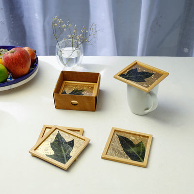 Wooden Square Coasters