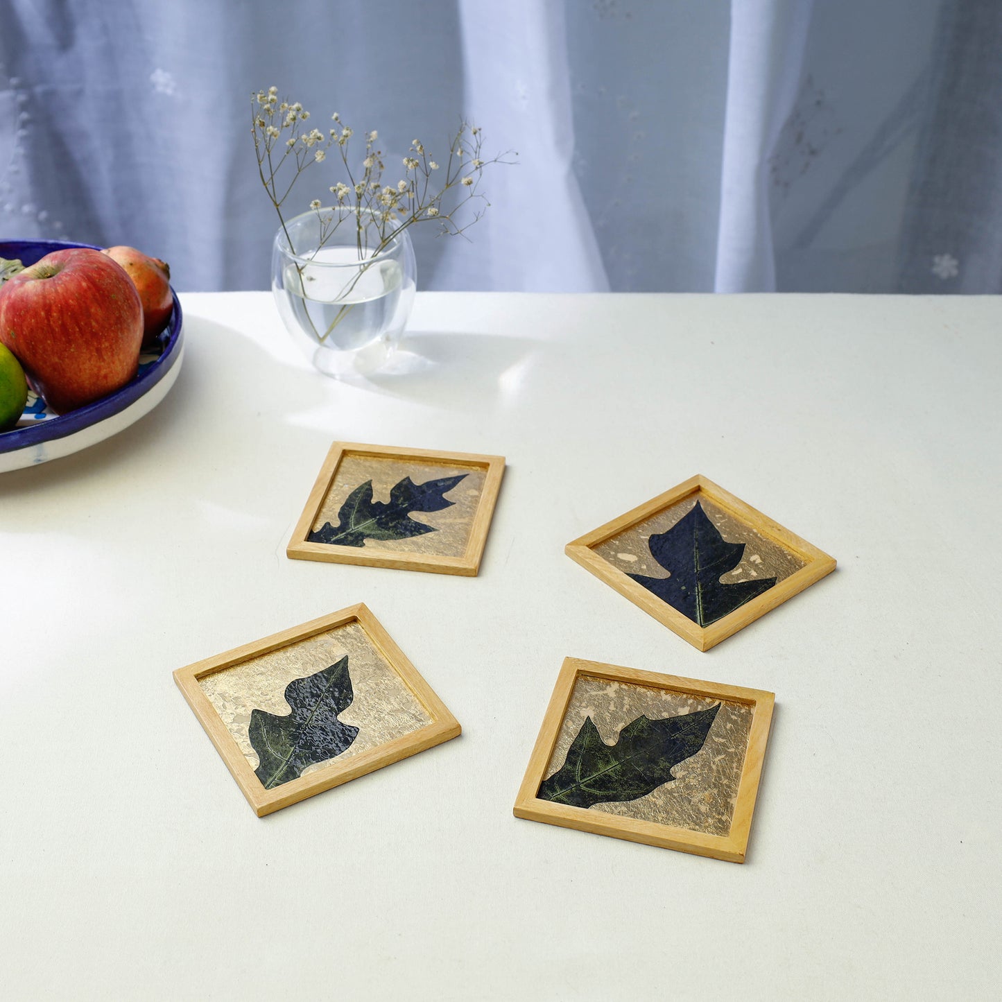 Wooden Square Coasters