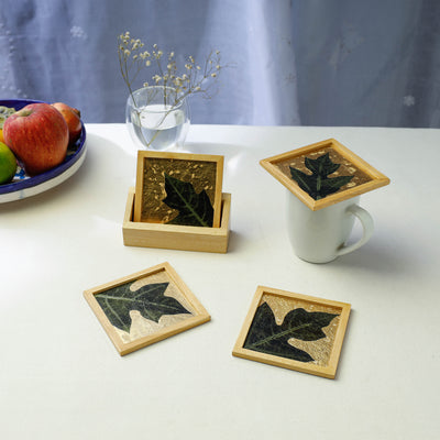 Wooden Square Coasters