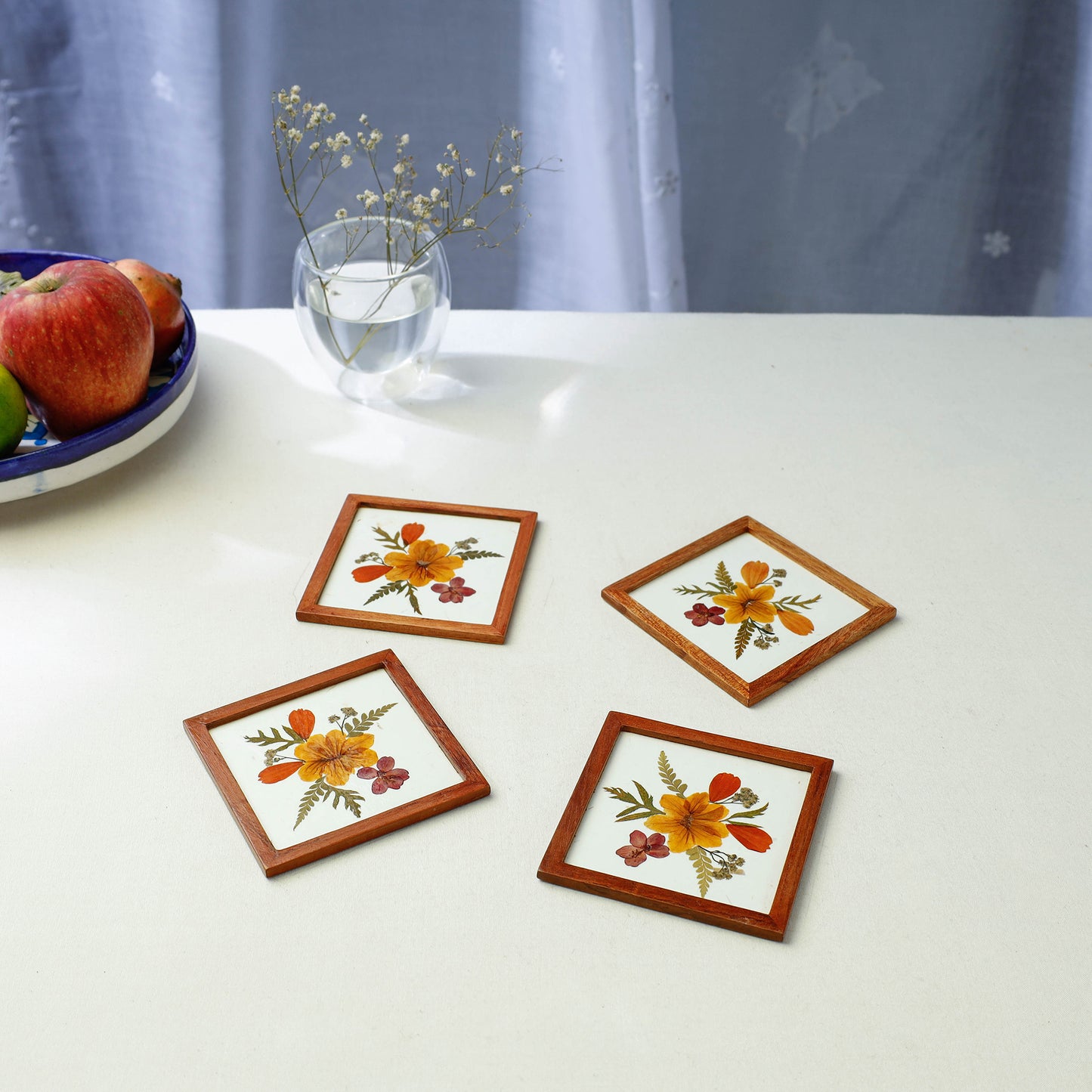 Wooden Square Coasters