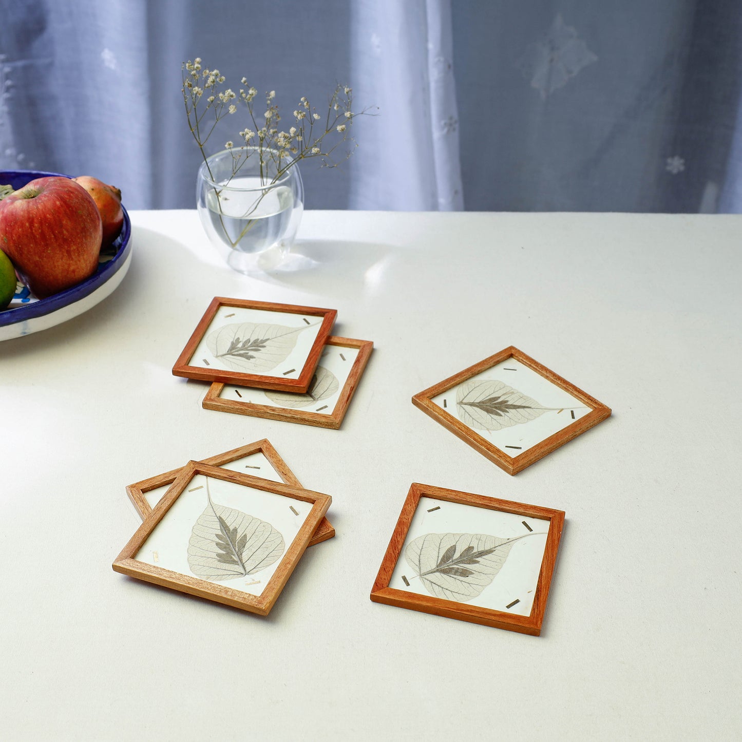 Wooden Square Coasters