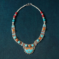 tibetan beadwork necklace