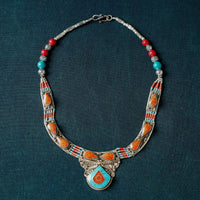 tibetan beadwork necklace