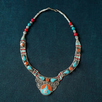 tibetan beadwork necklace