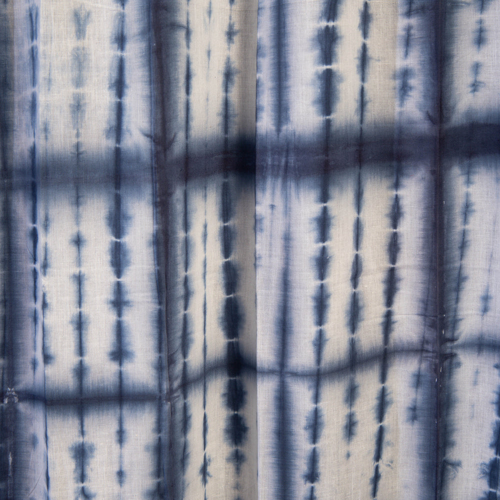 shibori door curtain