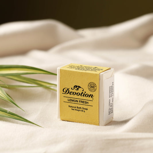 Lemon Fresh - Sri Aurobindo Ashram Devotion Soap (50 gm)