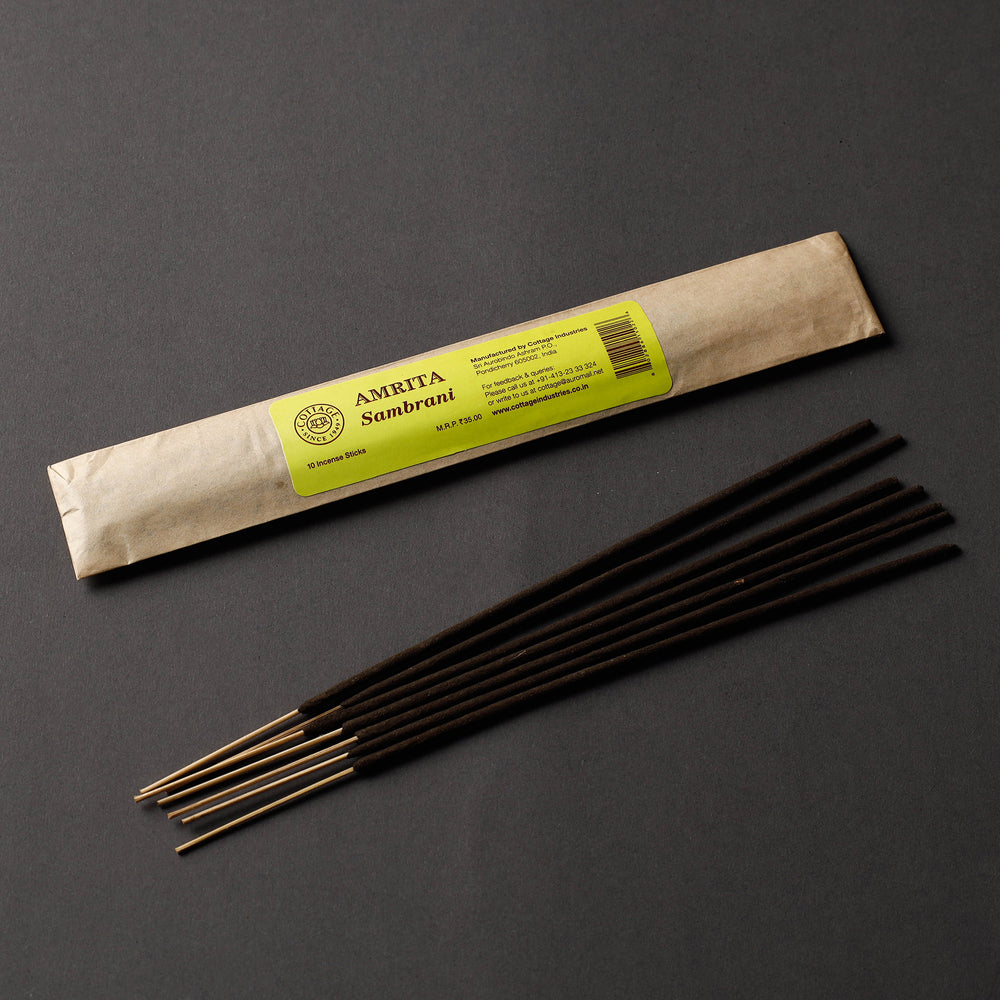 Sambrani - Sri Aurobindo Ashram Natural Incense Sticks