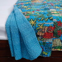 kantha double bed cover