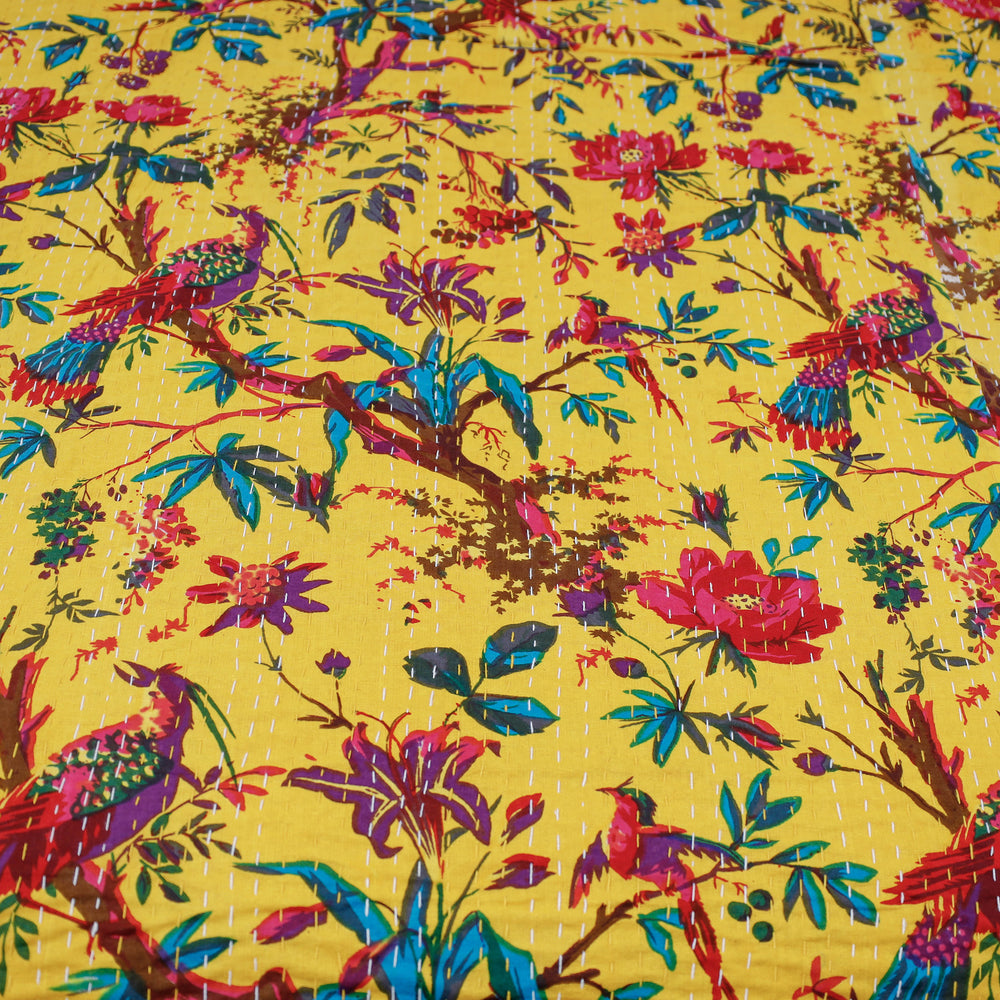 jaipur print double bed cover