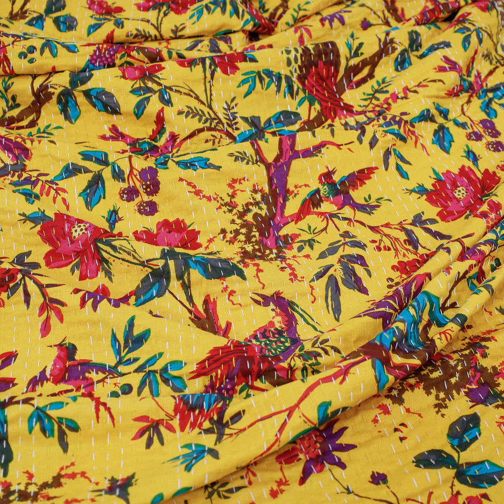 jaipur print double bed cover