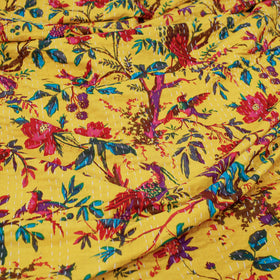  Tagai Work Jaipur Hand Block Printed Cotton Double Bed Cover Online at iTokri.com