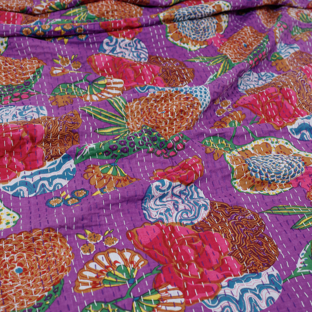 jaipur print double bed cover