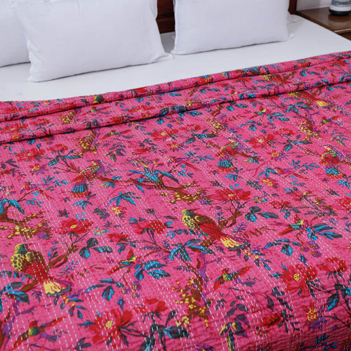 jaipur print double bed cover