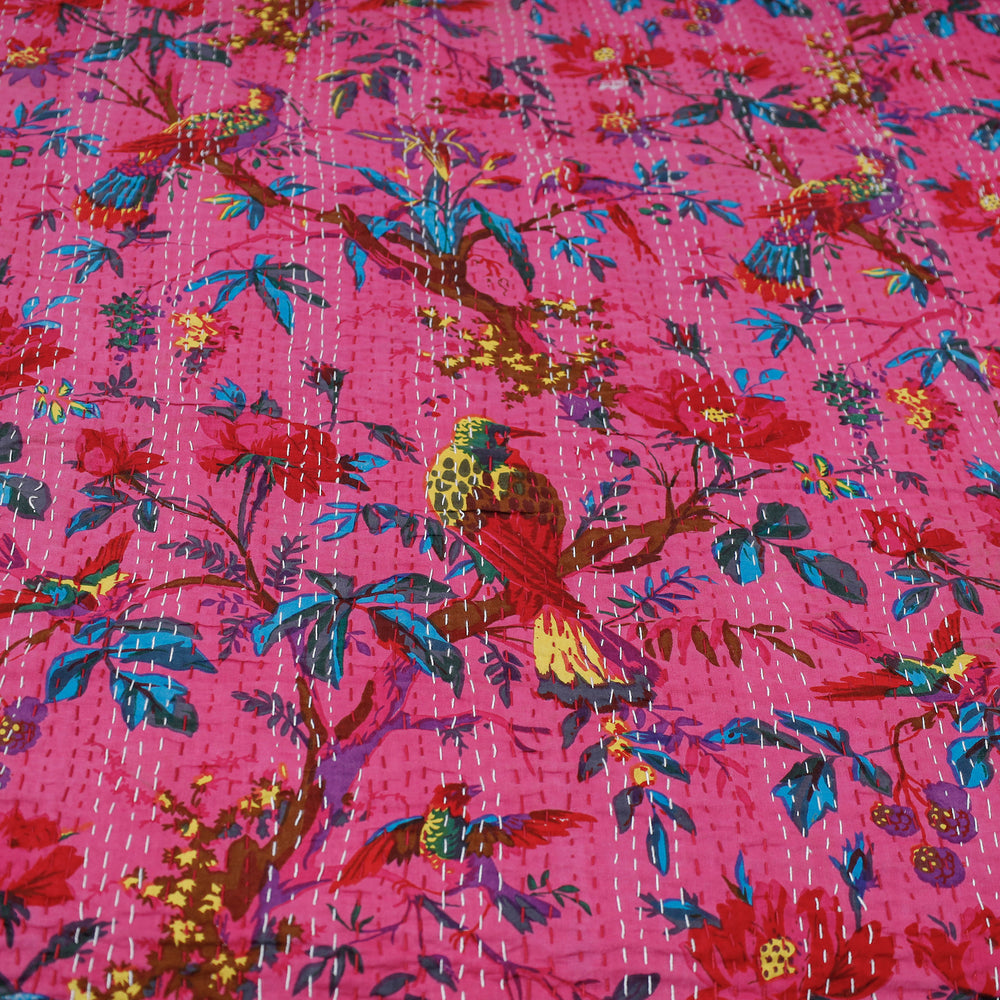 jaipur print double bed cover