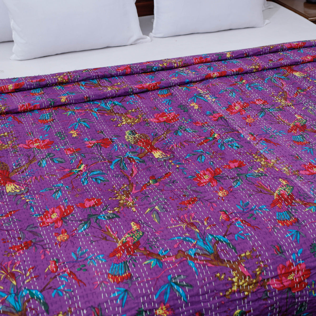 jaipur print double bed cover