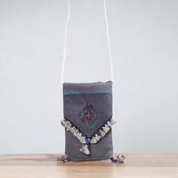 embroidery mobile sling pouch 