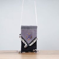 embroidery mobile sling pouch 