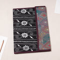 Black Bengal Kantha Work Handcrafted File Folder 