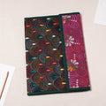 Multicolor Bengal Kantha Work Handcrafted File Folder 
