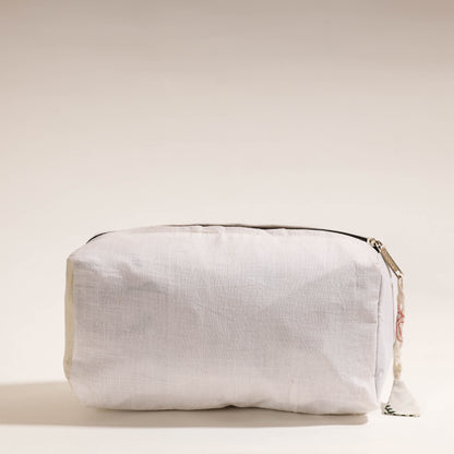 Handmade Cosmetic/Toiletry Cotton Pouch