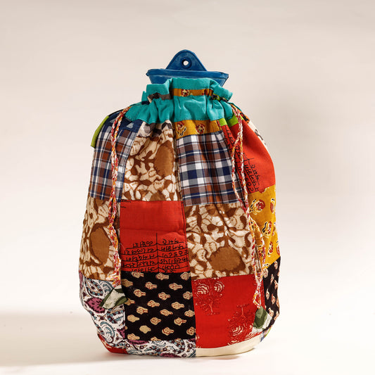 Jugaad Patchwork Cotton 1L Hot Water Bottle Cover