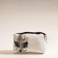 cotton cosmetic pouch 