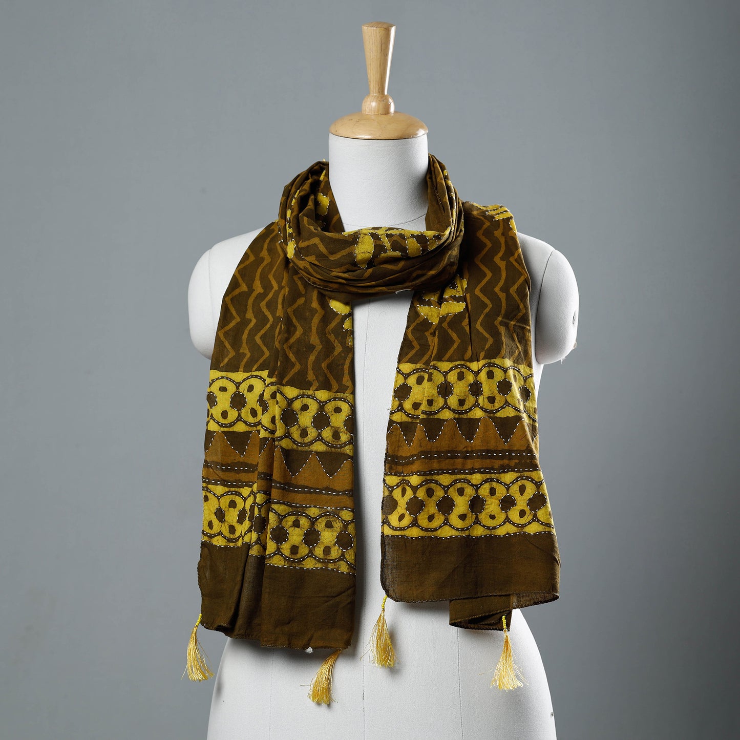 bagru print stole