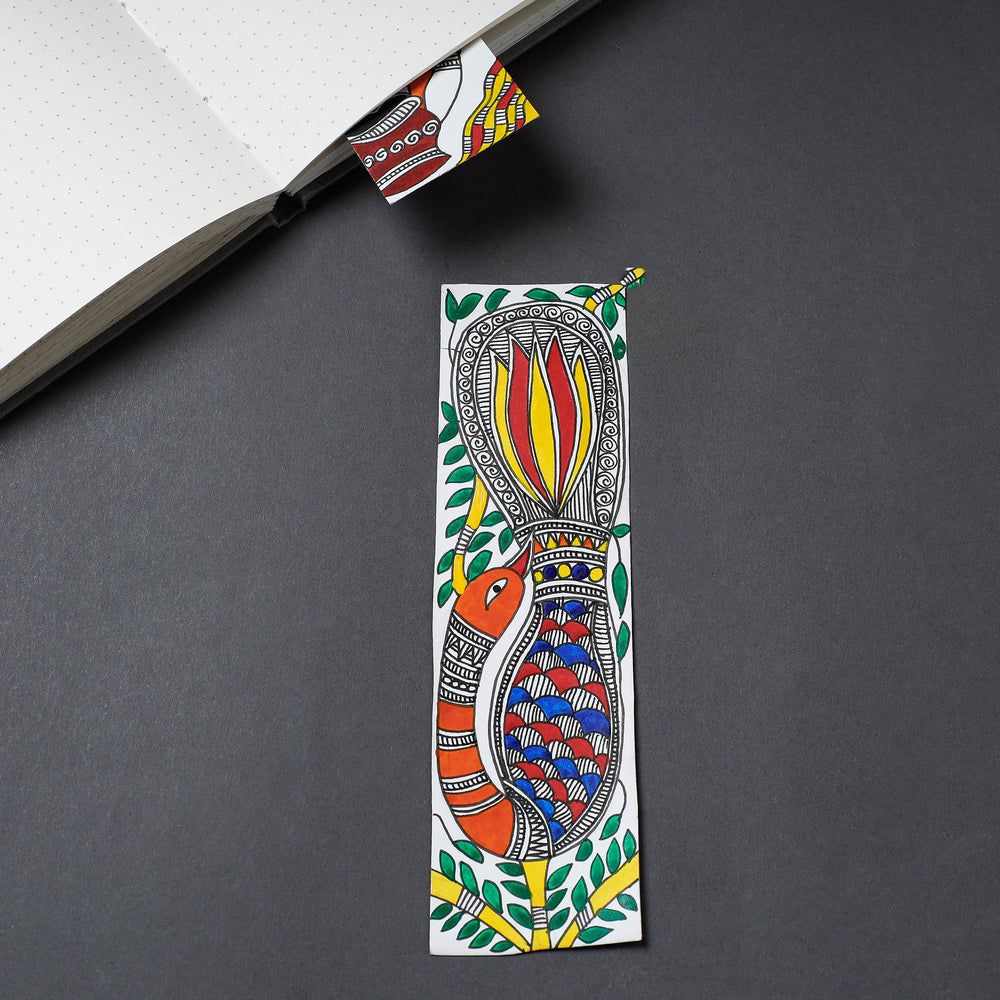 handpainted bookmark 