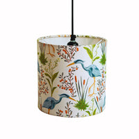 Ostrich Sanctuary' Hanging Pendant Lamp Shade (8.1 Inches, Handcrafted)