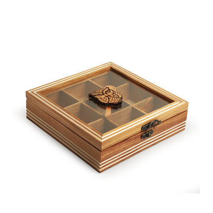 Wooden Masala Box
