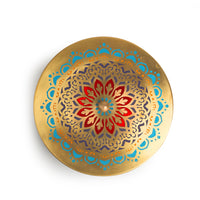 Brass Wooden Masala Box