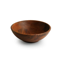 Elemental' Handcrafted Serving Salad Bowl (9.8 Inches, 1200 ml, Acacia Wood)