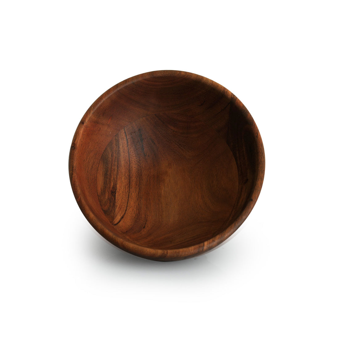 Elemental' Handcrafted Serving Salad Bowl (9.8 Inches, 1200 ml, Acacia Wood)