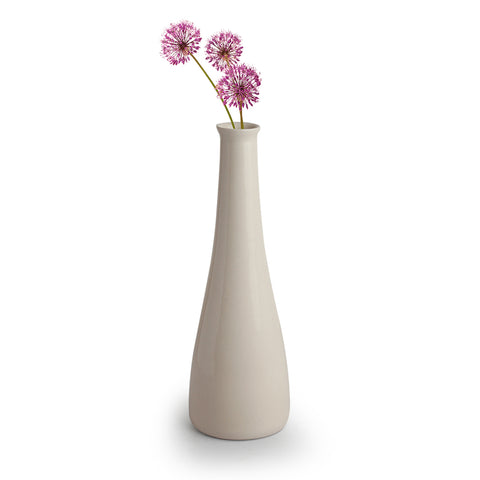 Minimalistic Elevated' Decorative Ceramic Vase (Handglazed Studio Pottery, 13.3 Inches)