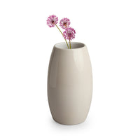 Barrel Modern' Decorative Ceramic Vase (Handglazed Studio Pottery, 8.3 Inches)