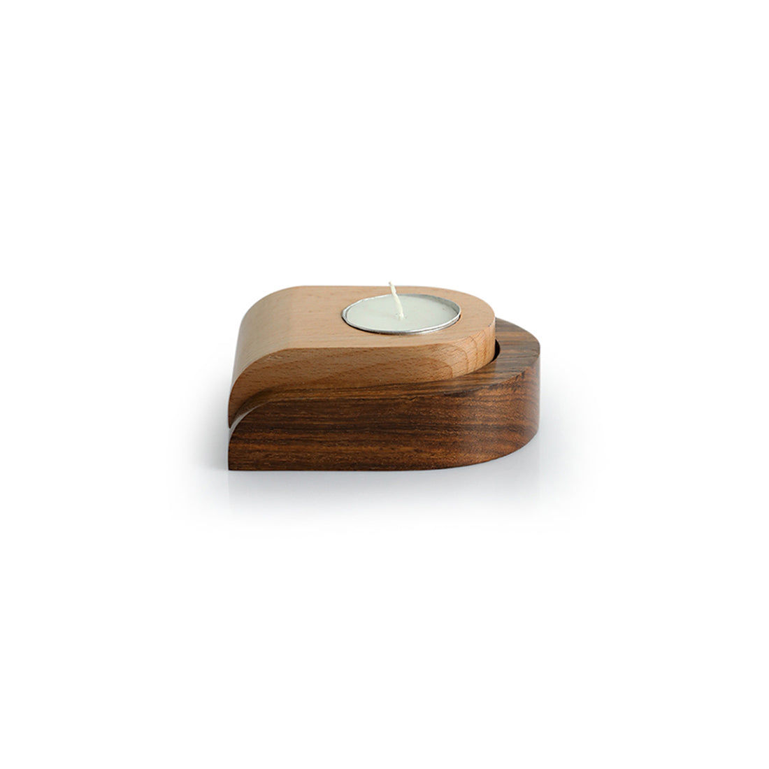 'Jugnu U' Wooden Tea Light Holder