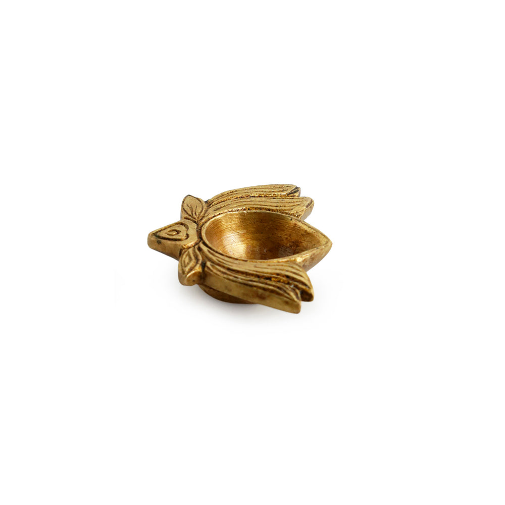 brass diya set 