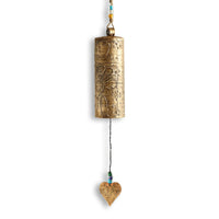 Sonorous Ghantadi' Kutch Decorative Hanging Wind Chime (Golden)