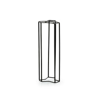 'Modern Glass Garden' Test Tube Table Planter/Vase (10 Inch, Black)