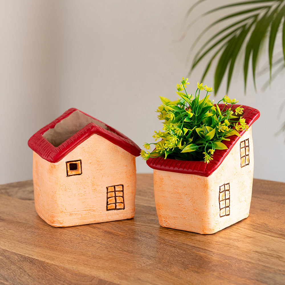 Terracotta Table Planters Flower Pots