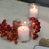 glass candle holder