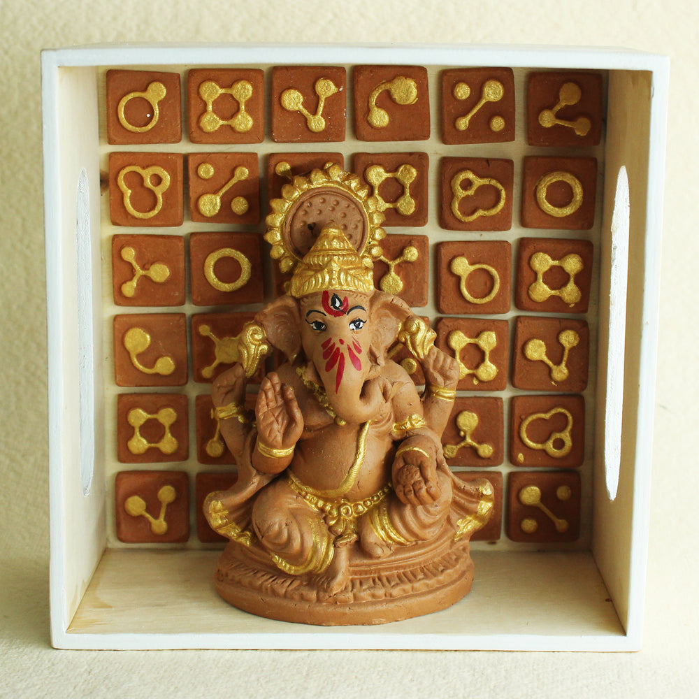 Terracotta Ganesha Idol