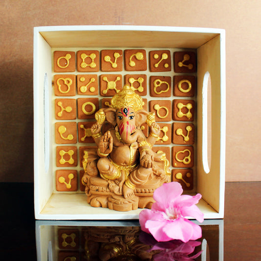 Terracotta Ganesha Idol 