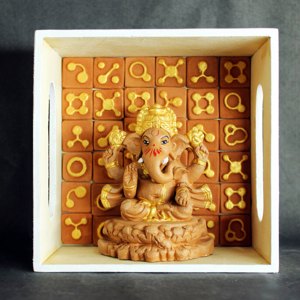 Terracotta Ganesha Idol