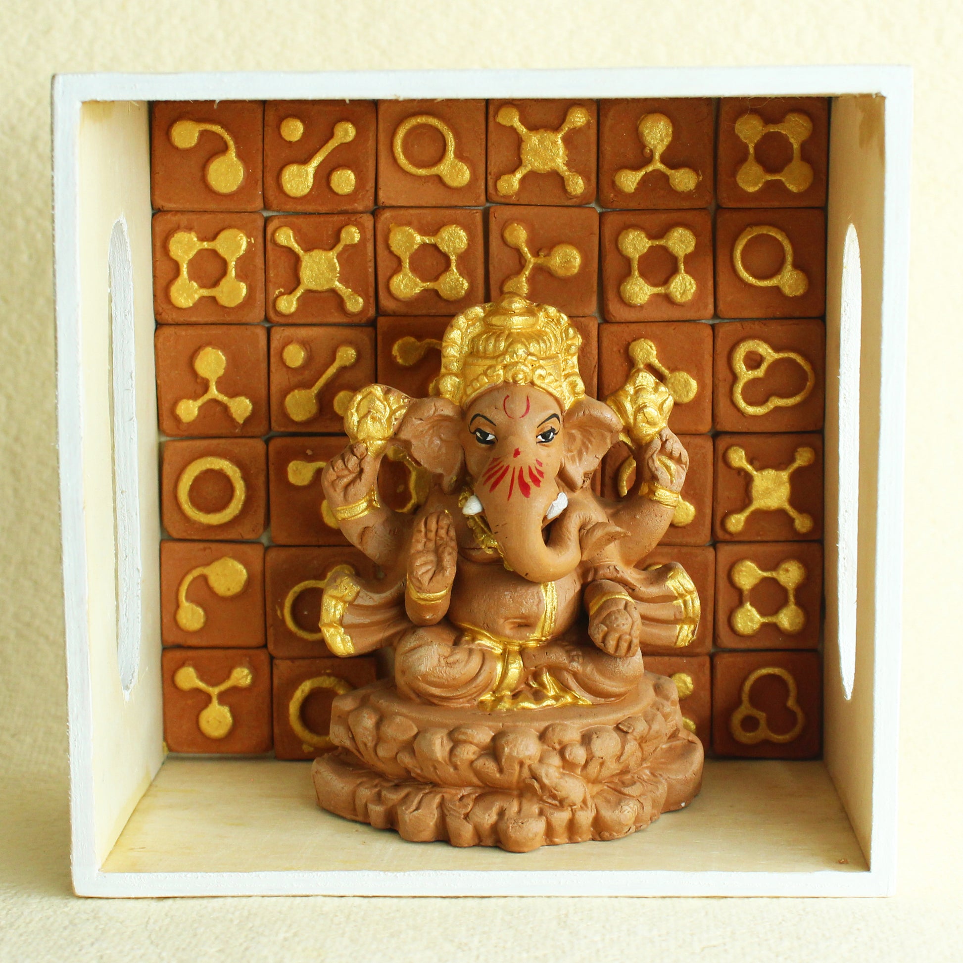 Terracotta Ganesha Idol
